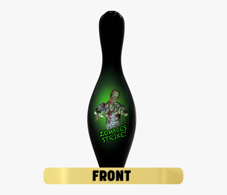 Zombie Horde Pin - Bottle, HD Png Download