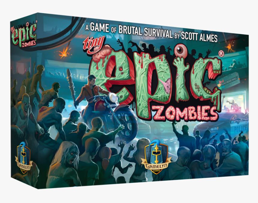 Tiny Epic Zombies Box, HD Png Download