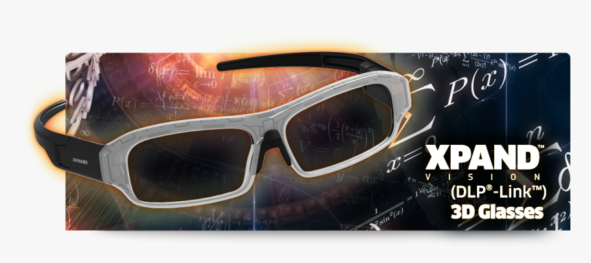 Dlp®-link 3d Glasses - Honda Xr 600 1987, HD Png Download