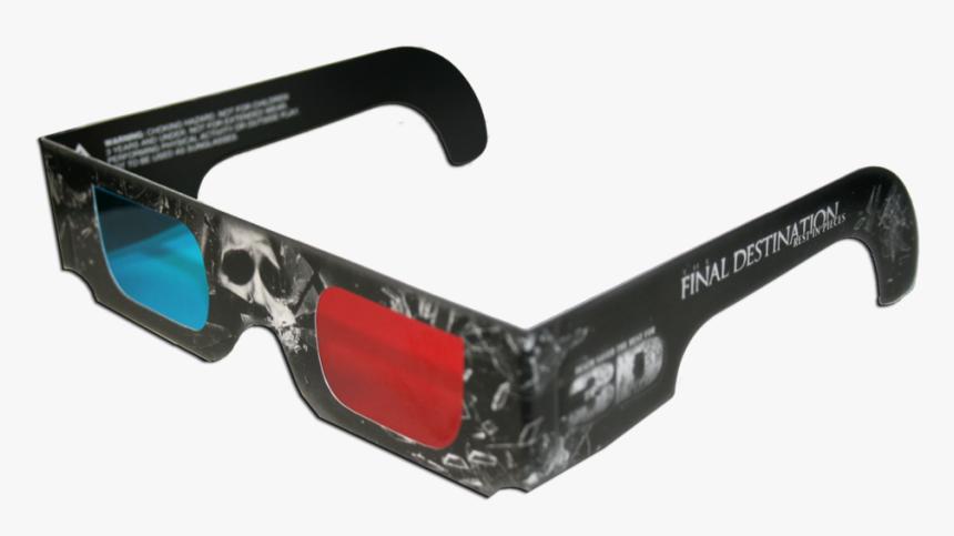 The Final Destination 3d Glasses , Png Download - Final Destination 4 3d, Transparent Png