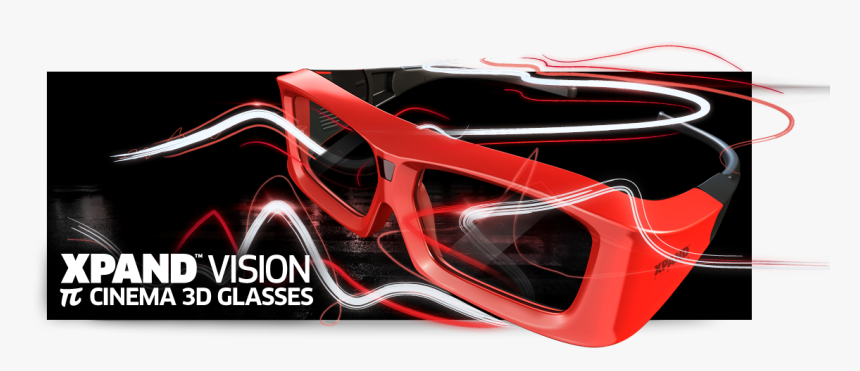 Pi Cinema 3d Glasses - Car, HD Png Download