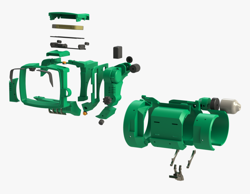 Pip Boy Fallout 4 3d, HD Png Download