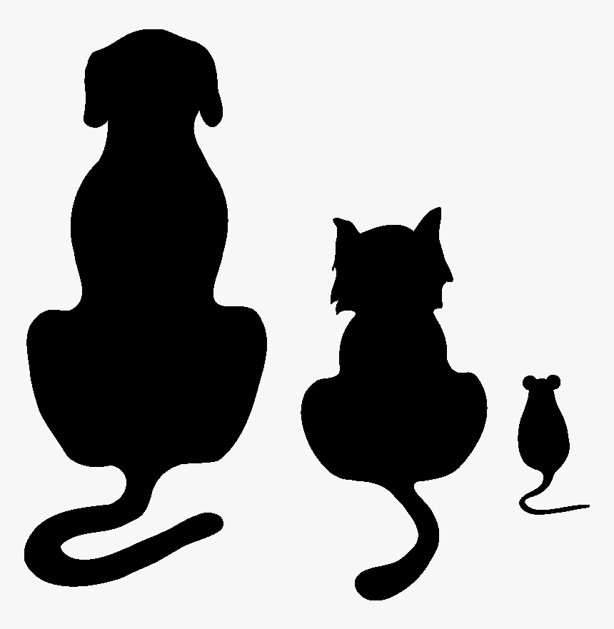 1271263310dog Cat And Mousepng - Cats Dogs And Mice, Transparent Png