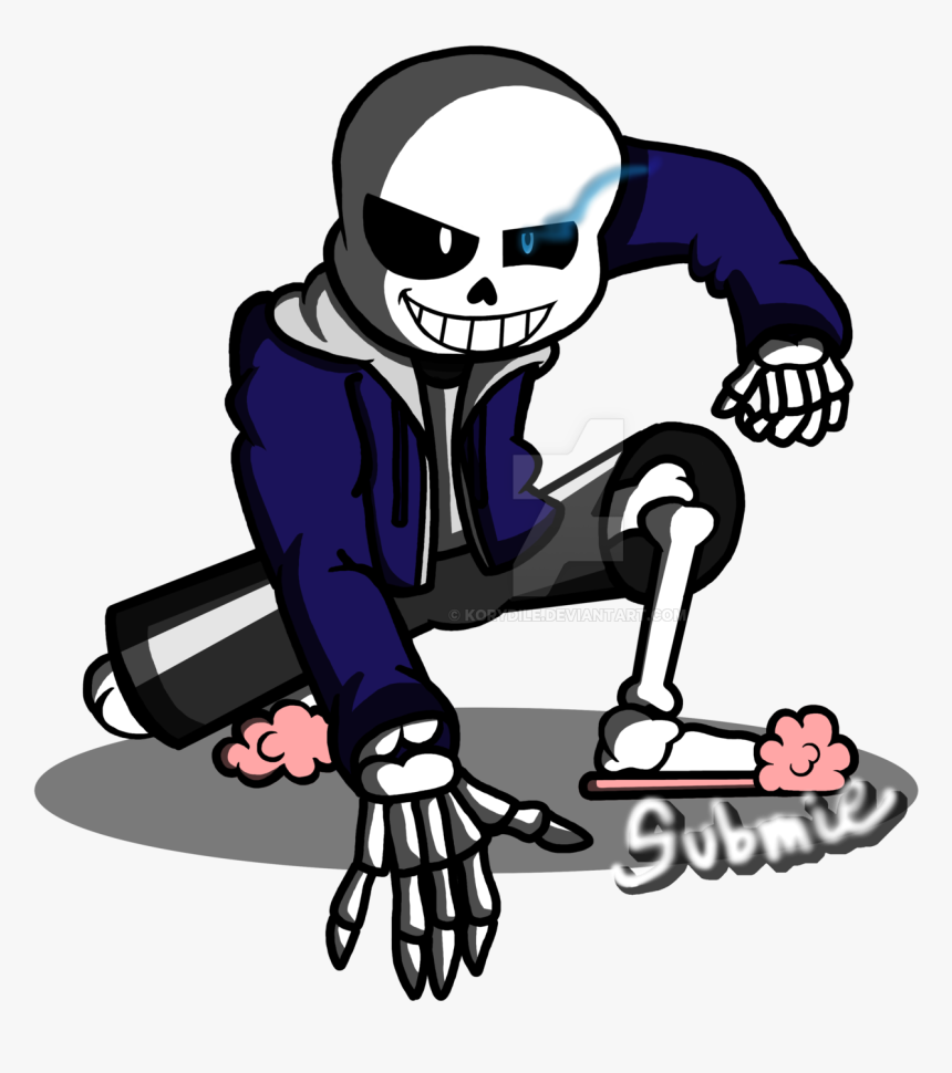 Sans Transparent Art , Png Download - Cartoon, Png Download