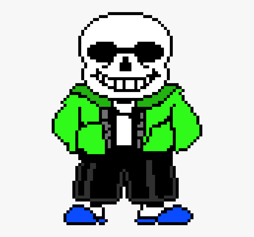 Undertale Sans Pixel , Png Download - Pixel Sans Undertale, Transparent Png