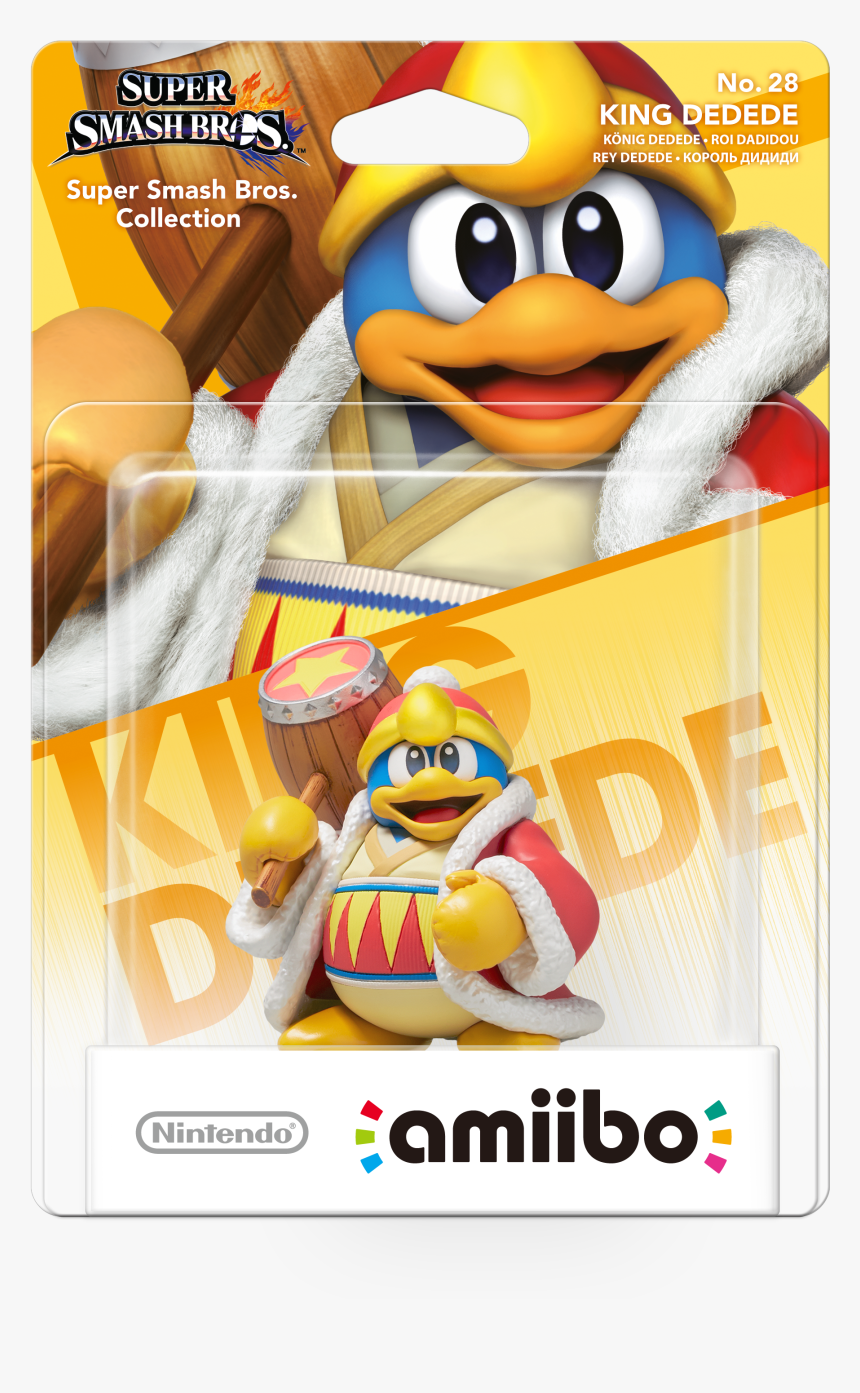 28 Super Smash Brs Super Smash Bros - Smash Bros King Dedede Amiibo, HD Png Download