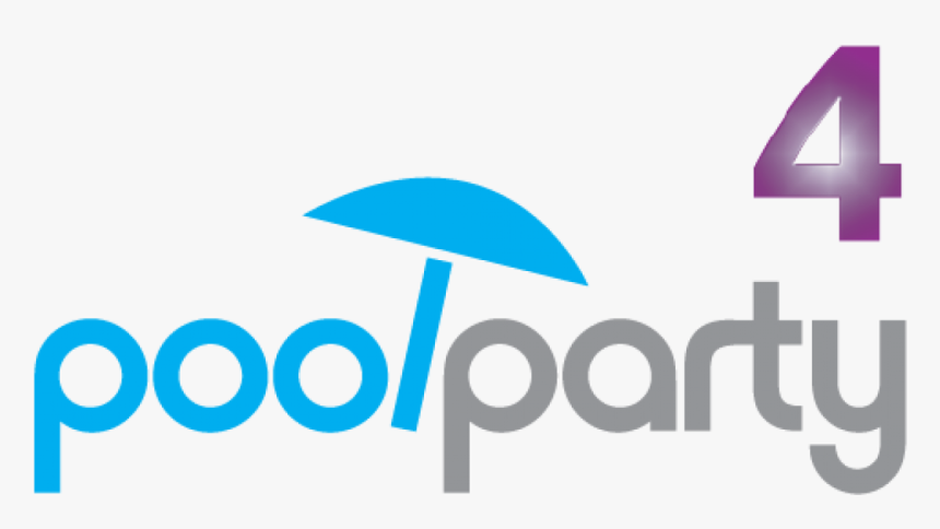 Say Hello To Poolparty - Pool Party Text Png, Transparent Png