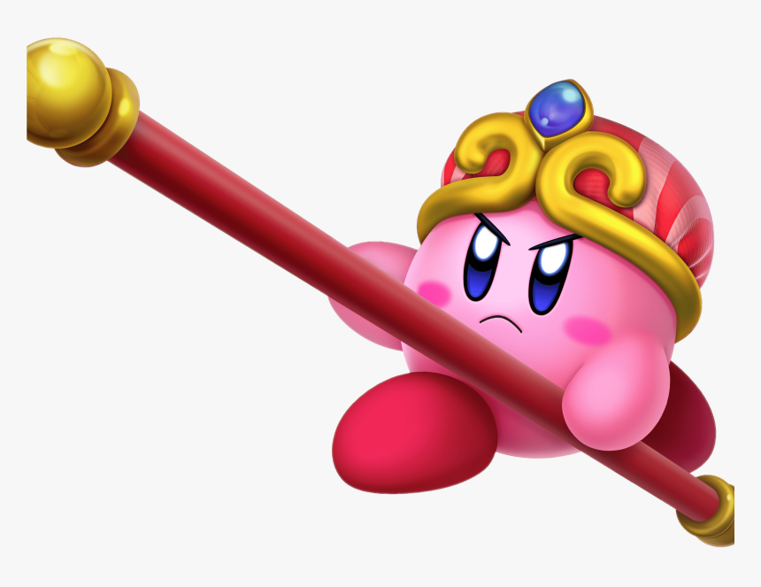 King Kirby Clip Arts - Kirby Star Allies Staff, HD Png Download