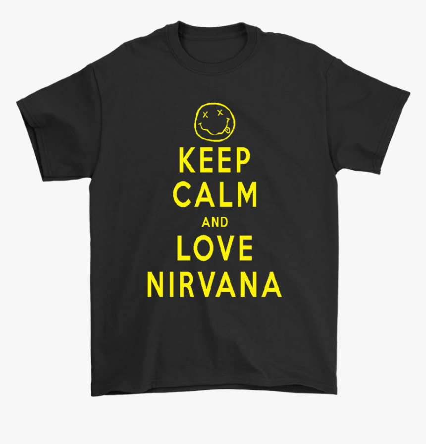 Keep Calm And Love Nirvana Funny Dead Emoji Shirts - Betty Boop Winnie The Pooh Shirt, HD Png Download