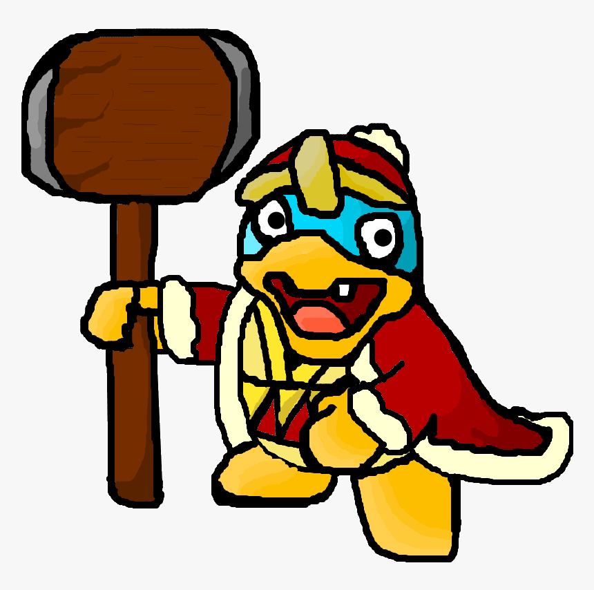 Cartoon King Dedede By Khorde On Clipart Library - Kirby And Meta Knight Gifs, HD Png Download