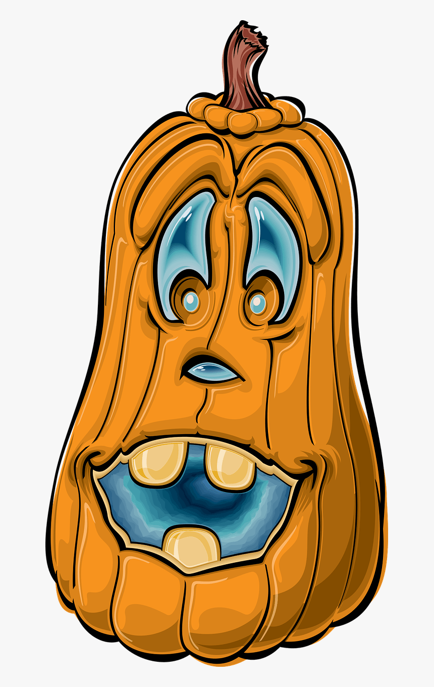 Halloween Pumpkin Cartoon, HD Png Download