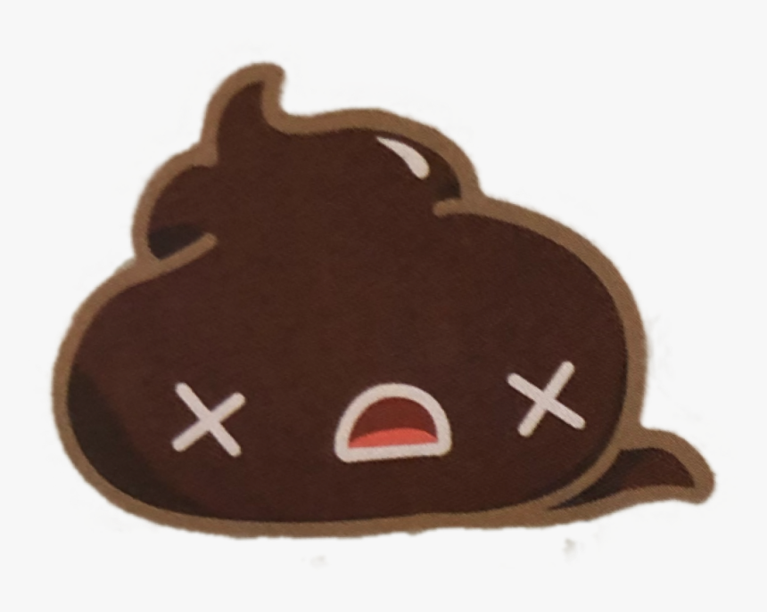 #stickergang #poopoo #platter #emoji #dead #chocolate - Chocolate, HD Png Download