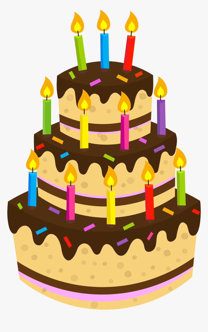 Birthday Cake Chocolate Cake Clip Art Birthday Cake Images Drawing Hd Png Download Transparent Png Image Pngitem