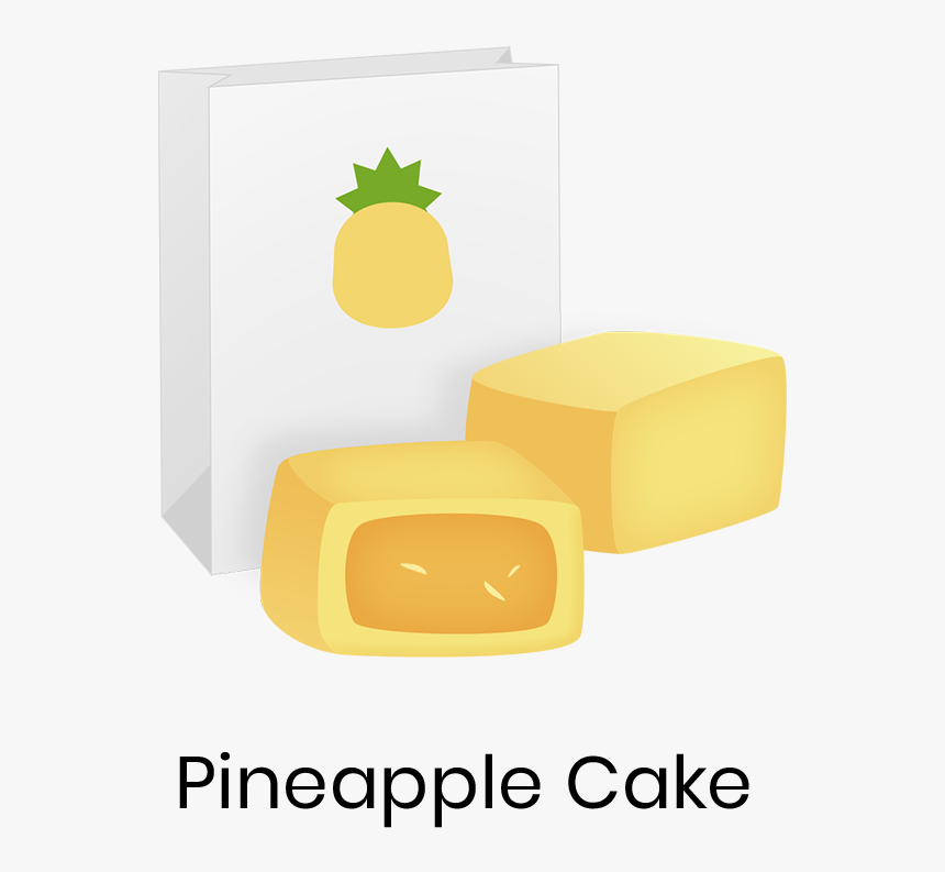 Pineapple Cake Pineapple Cake Is A Traditional Taiwanese - Fruit, HD Png Download