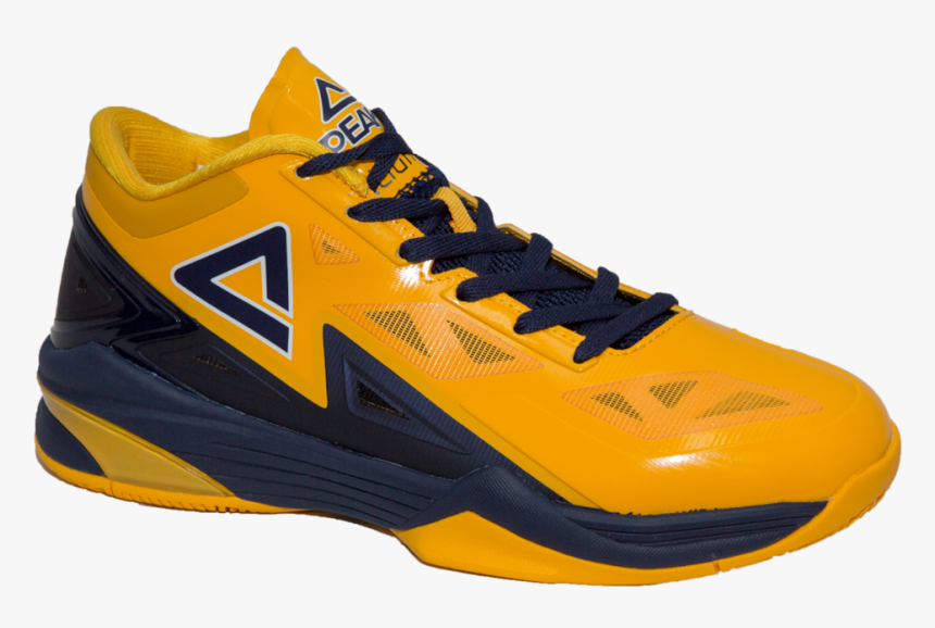 Peak Lightning Yellow / Navy - Sneakers, HD Png Download