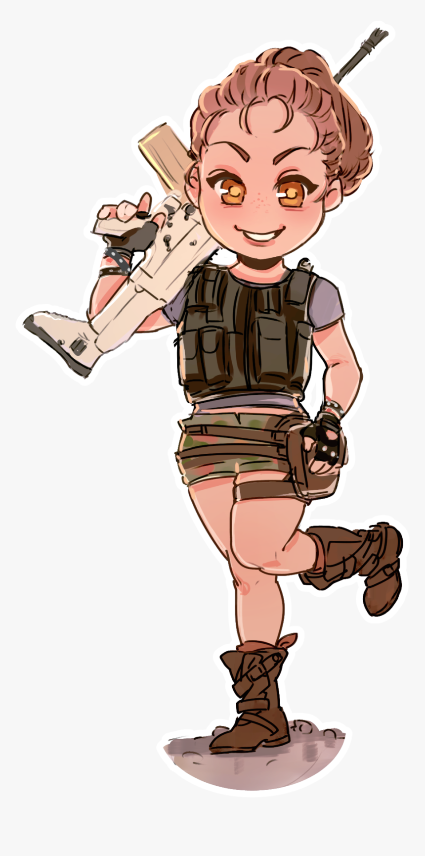 Transparent Pubg Character Png - Cute Pubg Character Png, Png Download