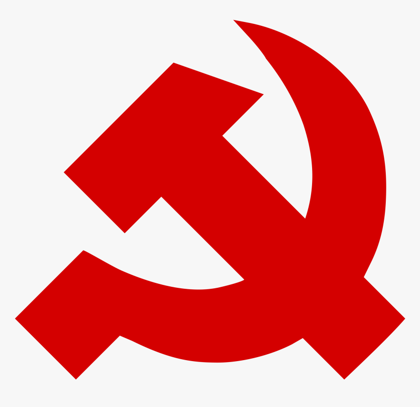 And Thick Sickle Big - Hammer And Sickle Simple, HD Png Download