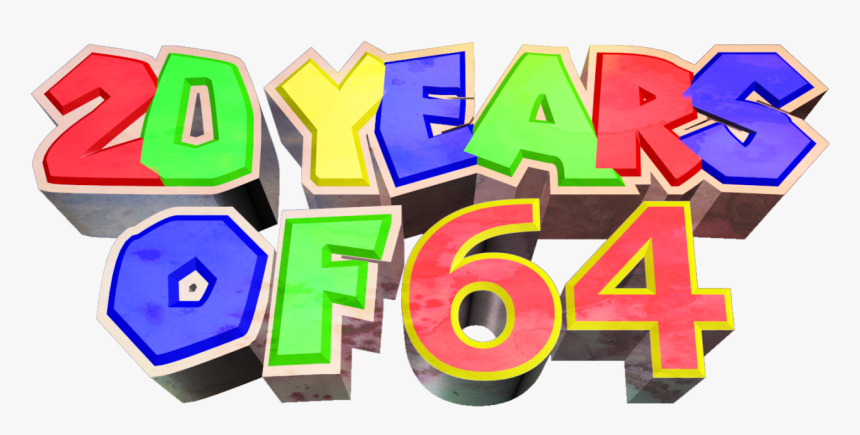 20 Years Of 64 Wallpapers, HD Png Download