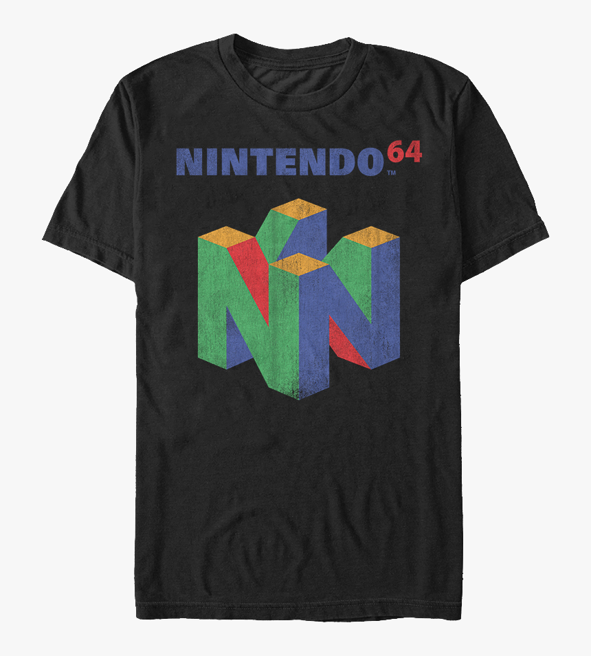 N64 T Shirt, HD Png Download