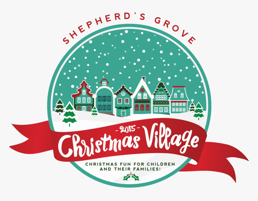 Christmas Village Png Free Images - Christmas Village Logo, Transparent Png