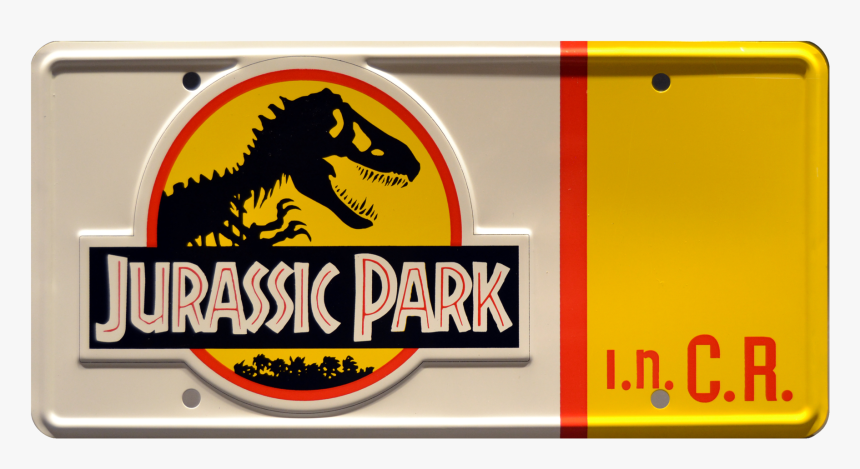 Jurassic Park Number Plate, HD Png Download