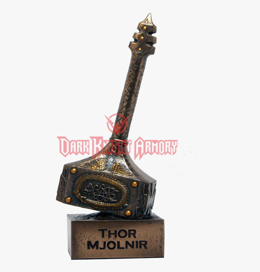 Thor S Mjolnir Hammer Statue - Belt, HD Png Download
