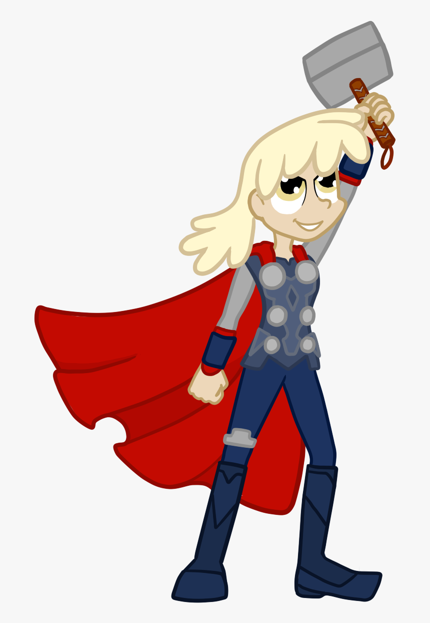 Warhammer Clipart Mjolnir - Cartoon, HD Png Download