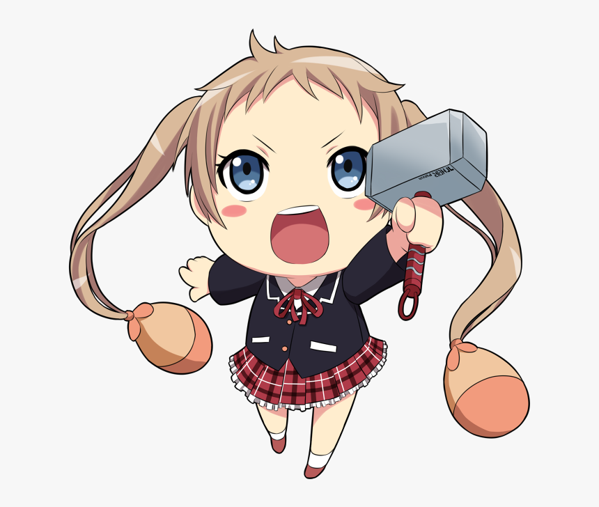 Sanae Dekomori Chibi Png, Transparent Png
