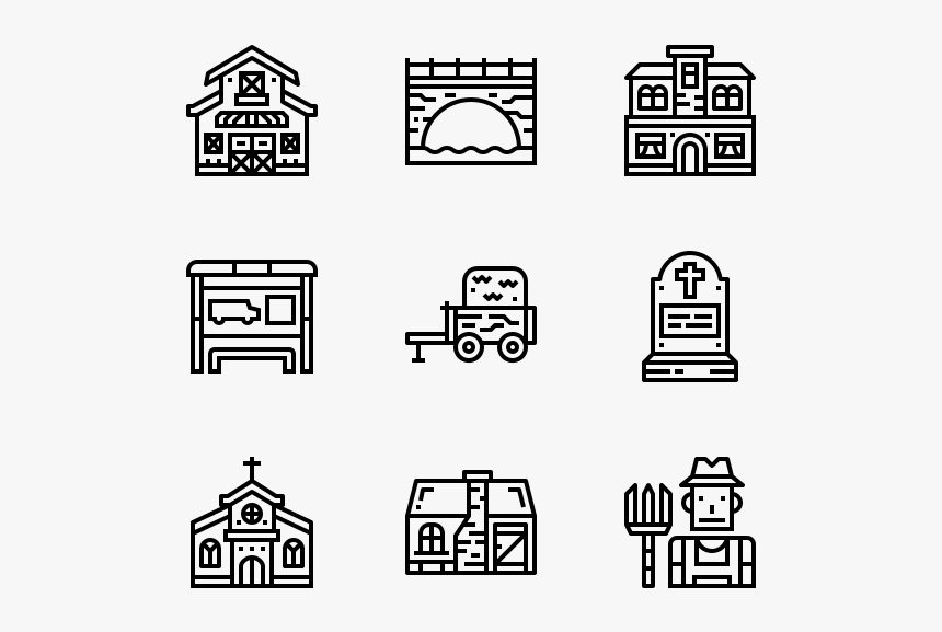 Essential Set - Architecture Tools Vector Png, Transparent Png