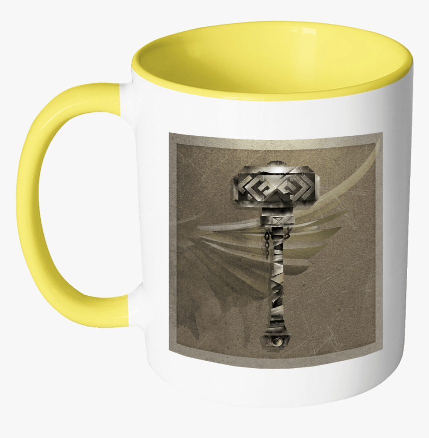 Mjolnir Viking Drinking Mug 
 Class - Mug, HD Png Download
