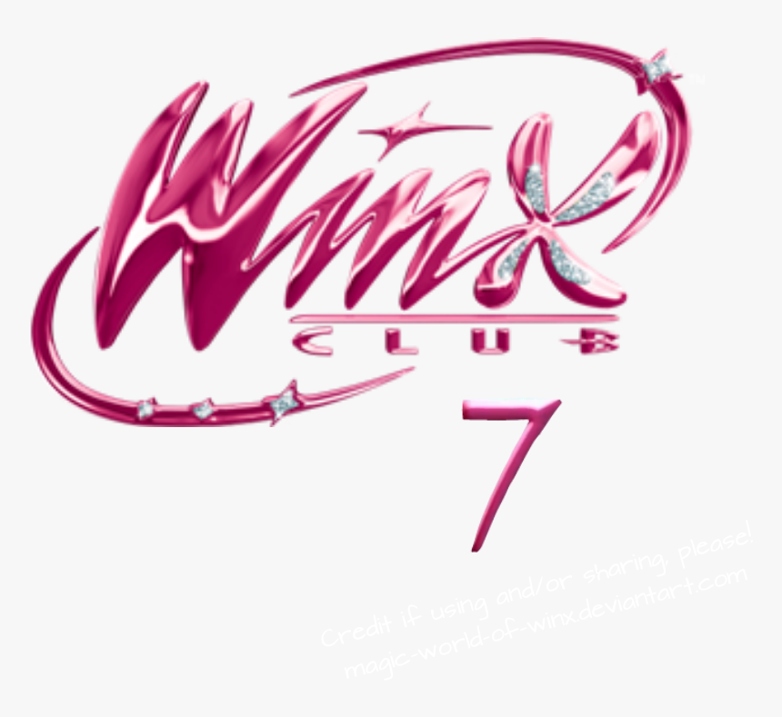 Winx Club Season 7 Logo Png By Magic World Of Winx-d8il15v - Winx Club Logo Transparent, Png Download