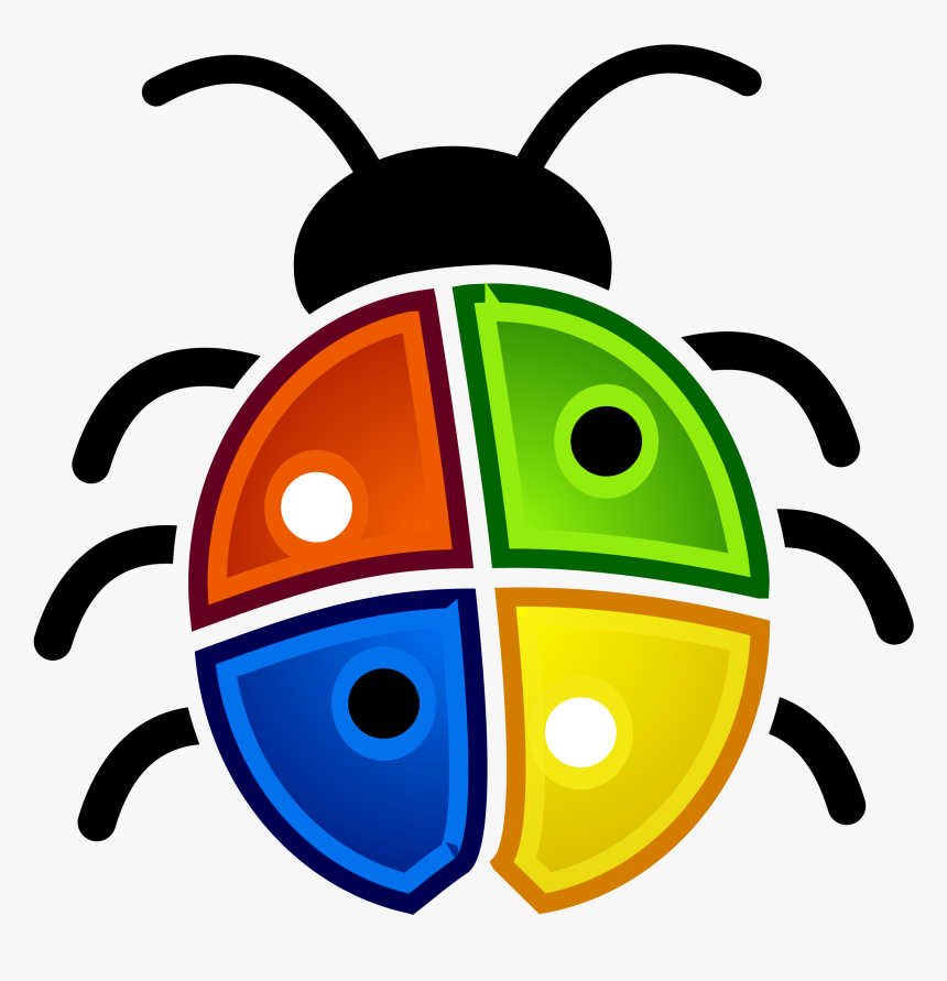 Windows Bug Clip Arts - Computer Bugs Clip Art, HD Png Download