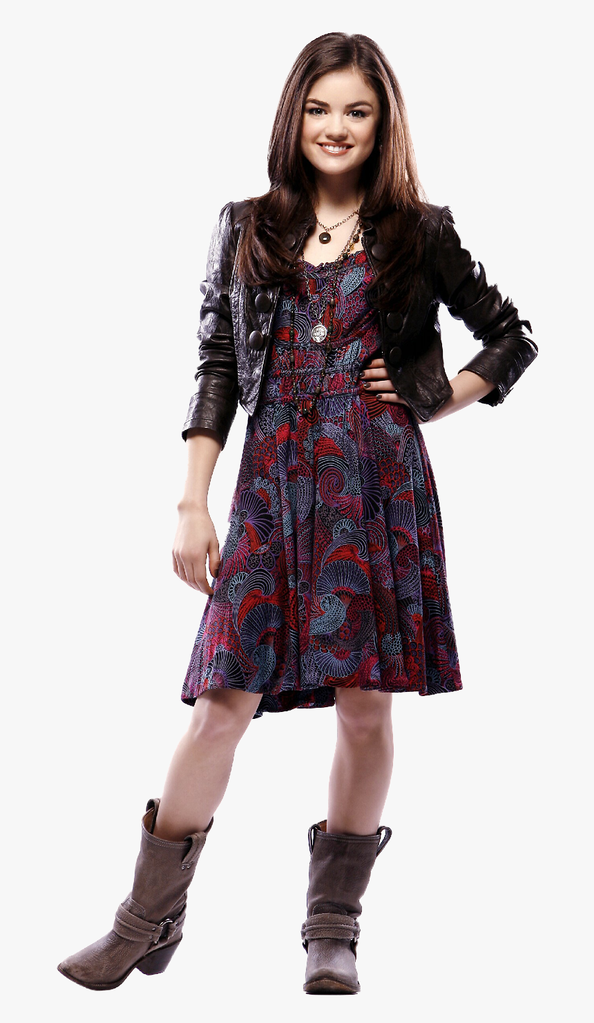 Free // Png With Lucy Hale , Png Download - Aria Pretty Little Liars Looks, Transparent Png