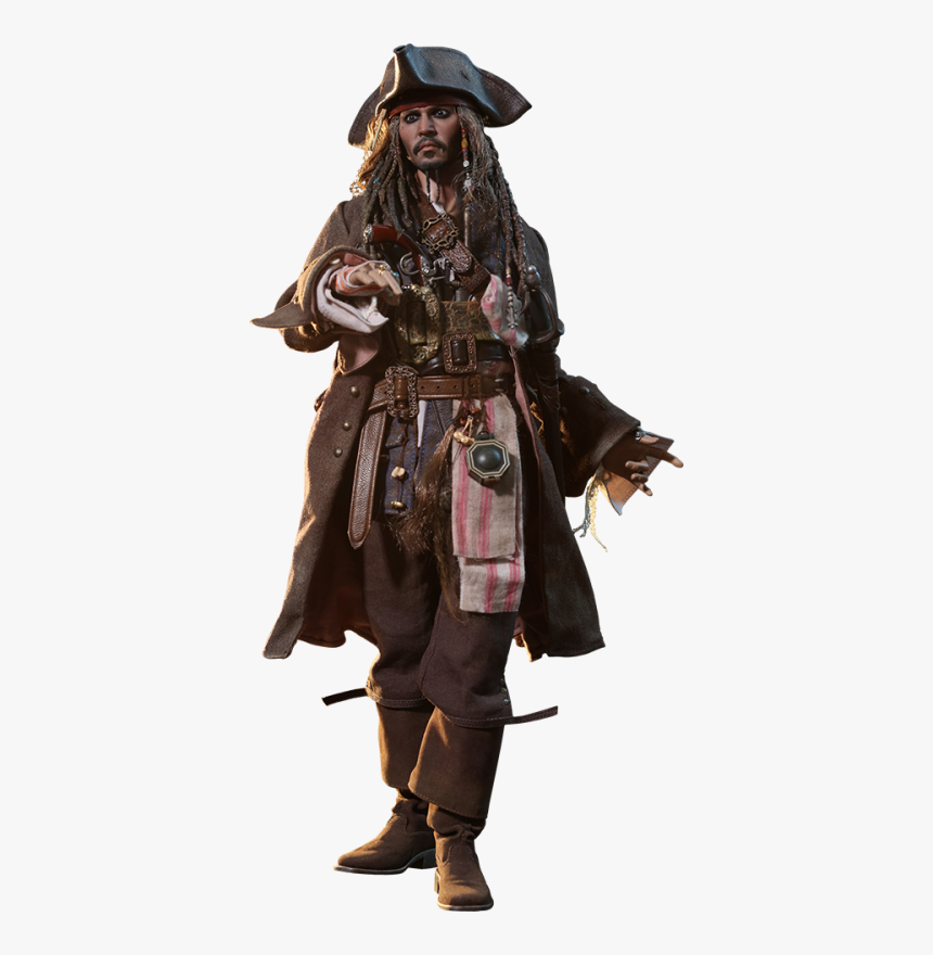 Jack Sparrow Sixth Scale Figure Png Png Images - Jack Sparrow Cosplay, Transparent Png