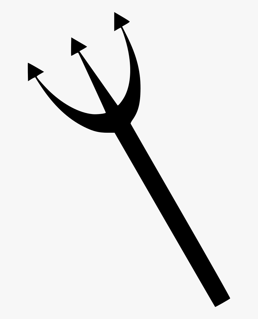 Devil Trident Halloween Trident Polearm Trident - Devil Trident Icon, HD Png Download