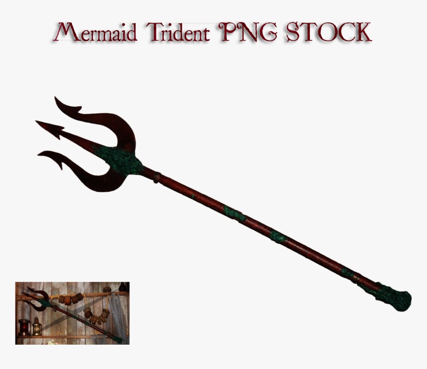 Mermaid Png Stock By Karahrobinson Art - Weapon, Transparent Png