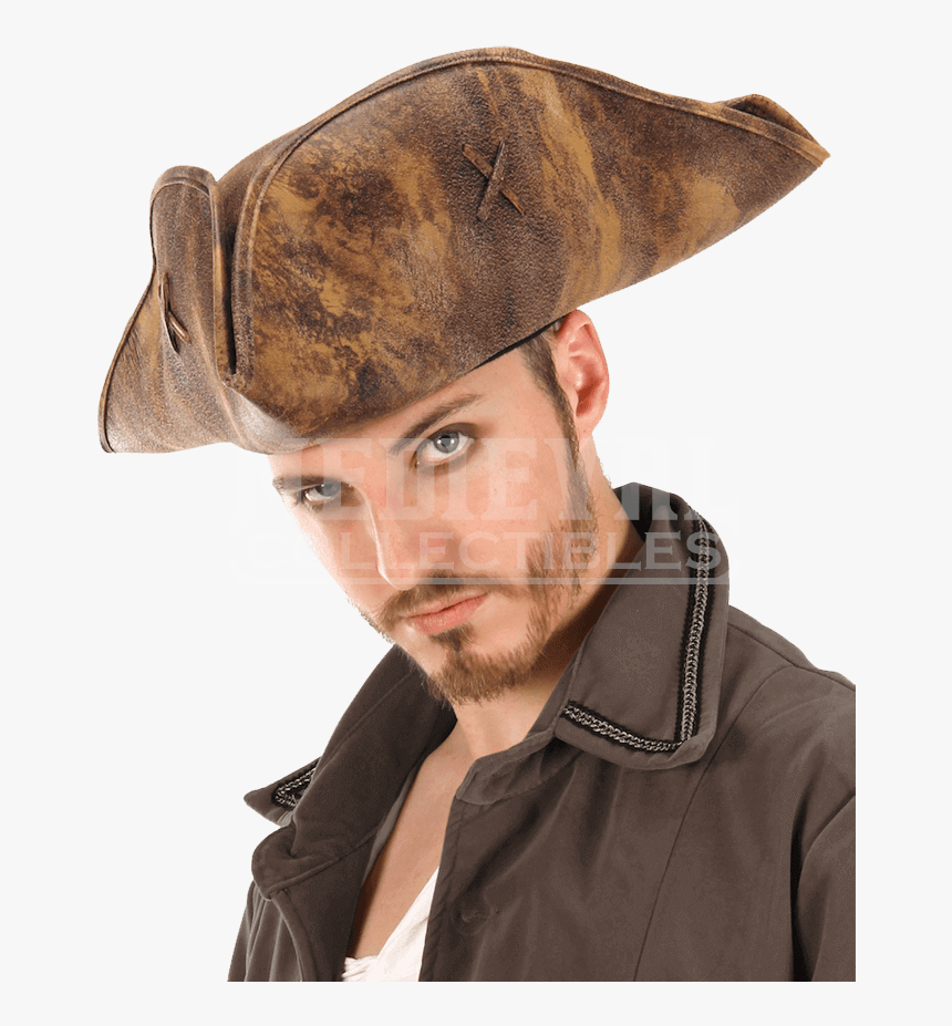 Celtic Furry Hat Png - Jack Sparrow, Transparent Png