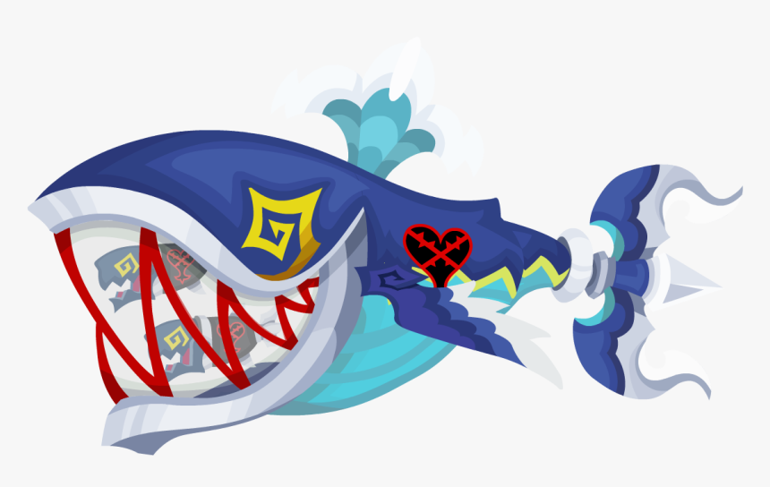 Trident Tail Khx - Kingdom Hearts Heartless Union, HD Png Download