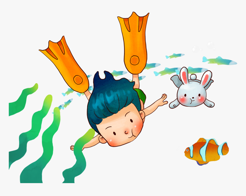 Swimming Download Underwater Diving Computer File - Portable Network Graphics, HD Png Download