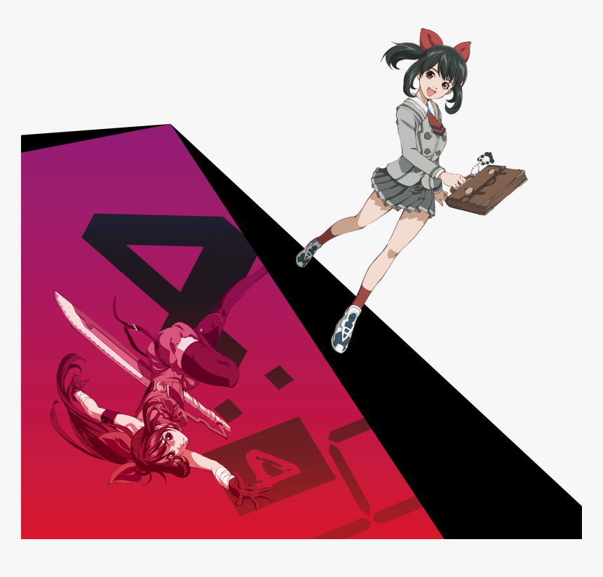 Transparent Asuka Png - Girl In Twilight Anime, Png Download