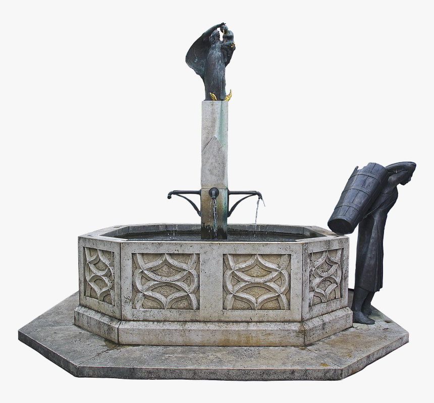 Transparent Fountain Of Youth Clipart - Statue, HD Png Download