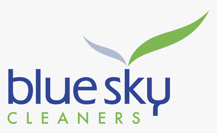 Blue Sky Dry Cleaners Logo, HD Png Download