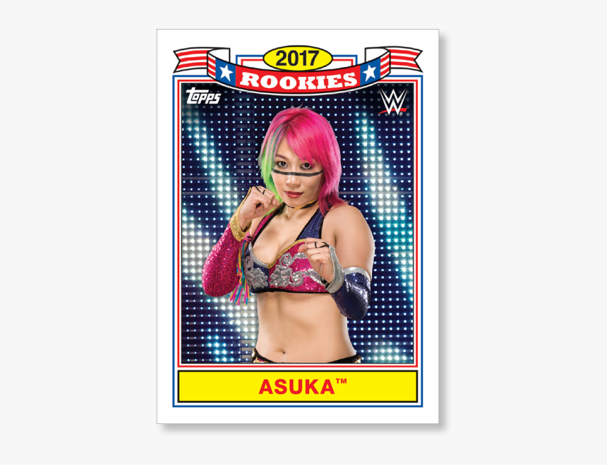 2018 Topps Wwe Heritage Asuka Top Ten Rookies Poster - Magento, HD Png Download