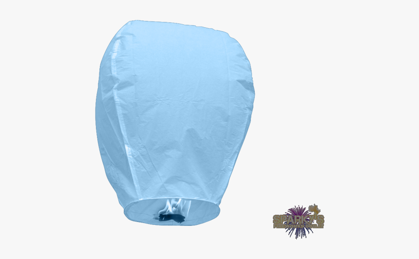 Baby Blue Sky Lantern 
 Title Baby Blue Sky Lantern - Diy Flyable Hot Air Balloon, HD Png Download