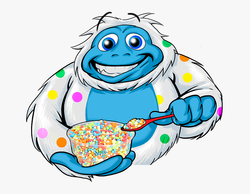 Transparent Yeti Png - Dippin Dots Yeti Png, Png Download