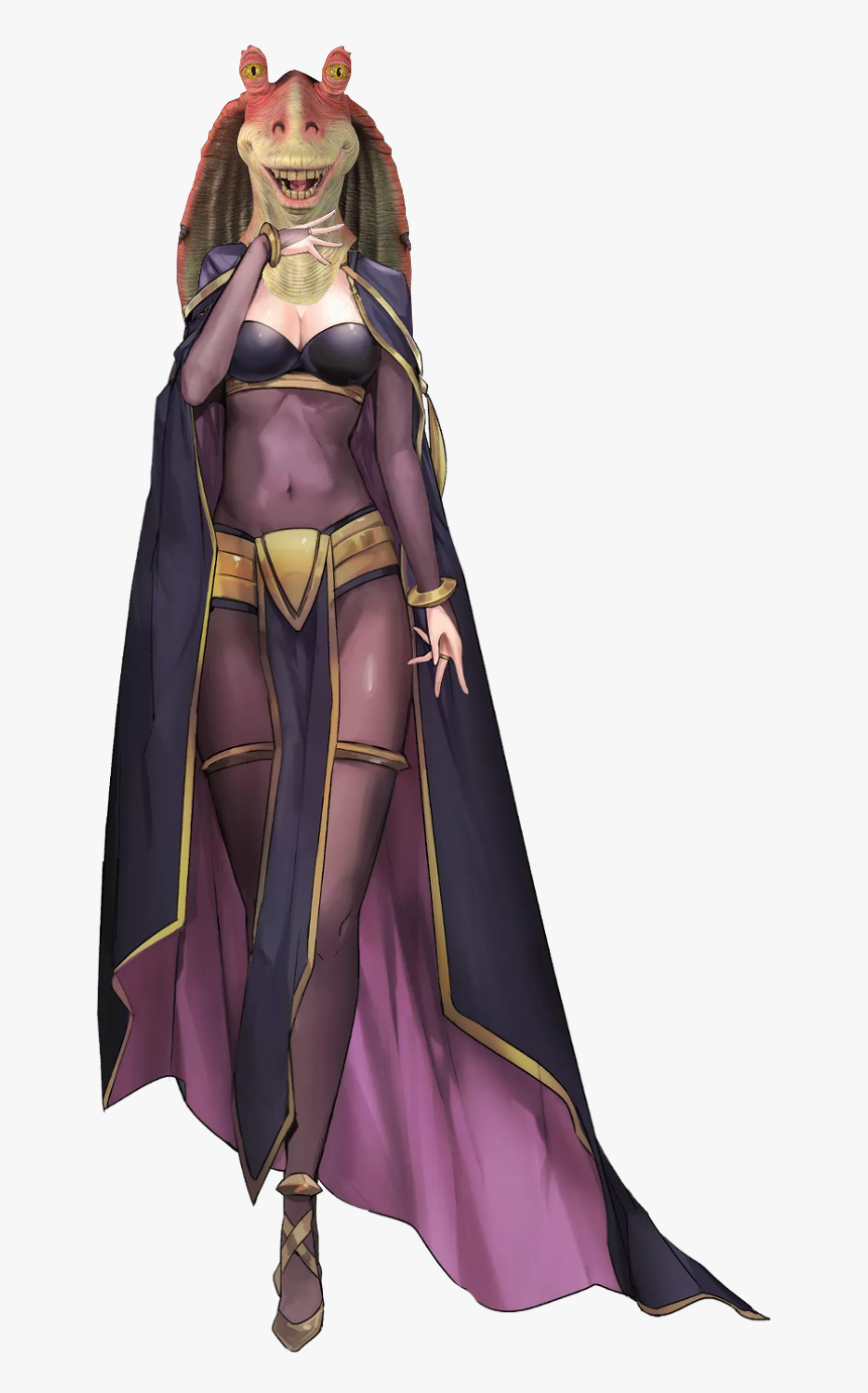 Jar Jar Png - Tharja Fire Emblem Heroes, Transparent Png