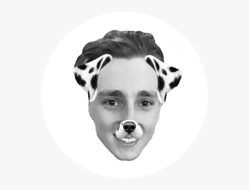 Transparent Babyrage Png - White Snapchat Dog Filter, Png Download
