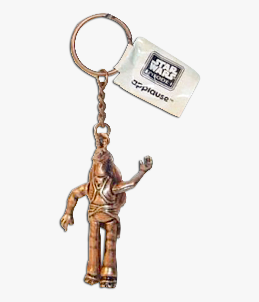 Star Wars Collectible Metal Key Chain Jar Jar Binks Keychain, HD Png