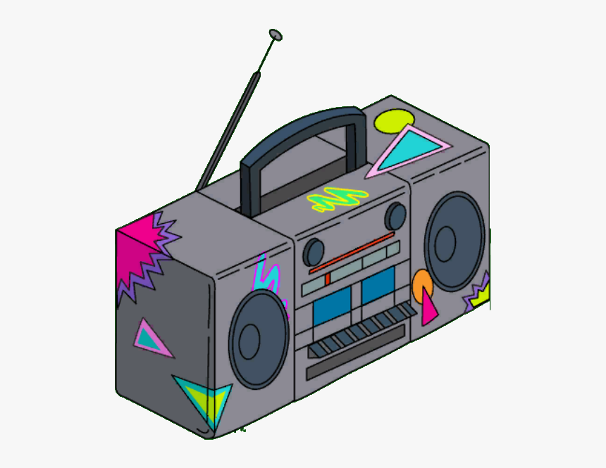 Endless Summer Boom Box - Transparent Background Boombox Clipart, HD Png Download