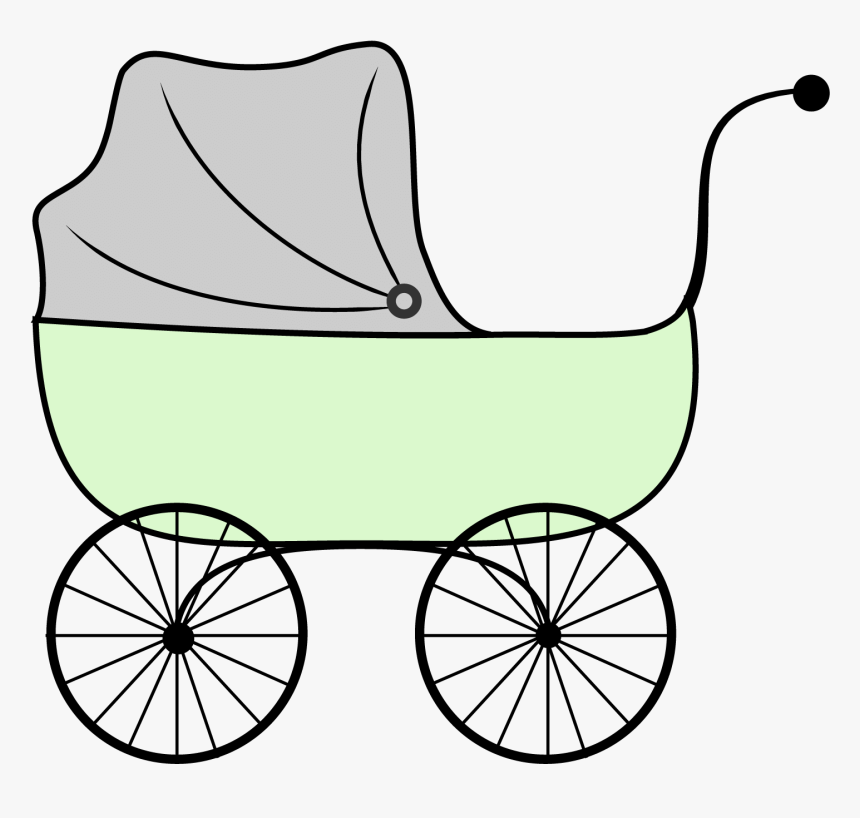 Stroller Download Image Vector - Clipart Stroller, HD Png Download